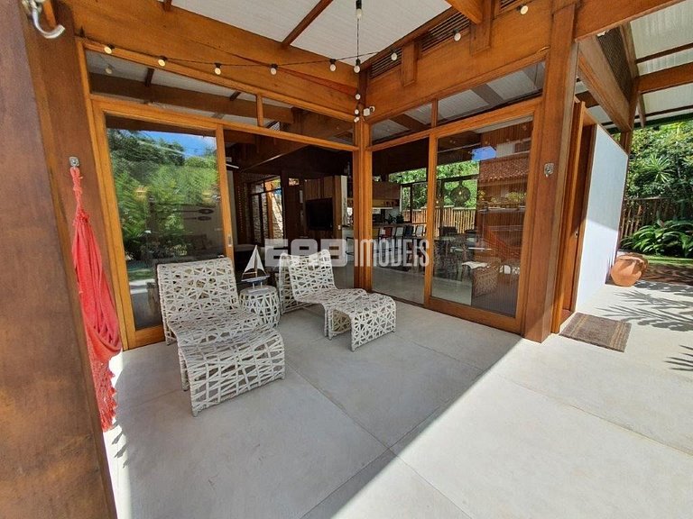 Casa para 6 pessoas na Praia de Itamambuca, Ubatuba