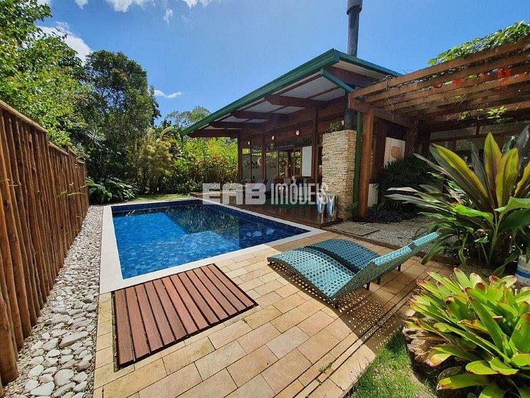 Casa para 6 pessoas na Praia de Itamambuca, Ubatuba