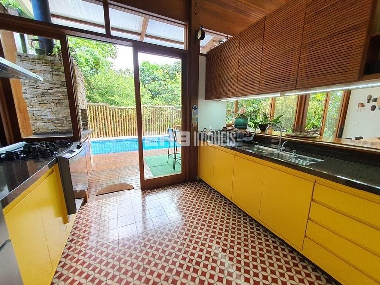 Casa para 6 pessoas na Praia de Itamambuca, Ubatuba