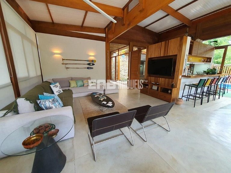 Casa para 6 pessoas na Praia de Itamambuca, Ubatuba