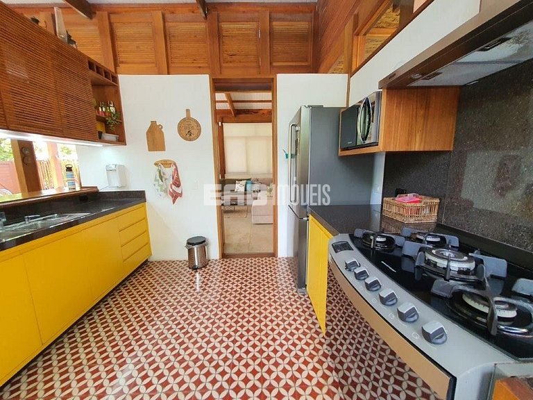 Casa para 6 pessoas na Praia de Itamambuca, Ubatuba