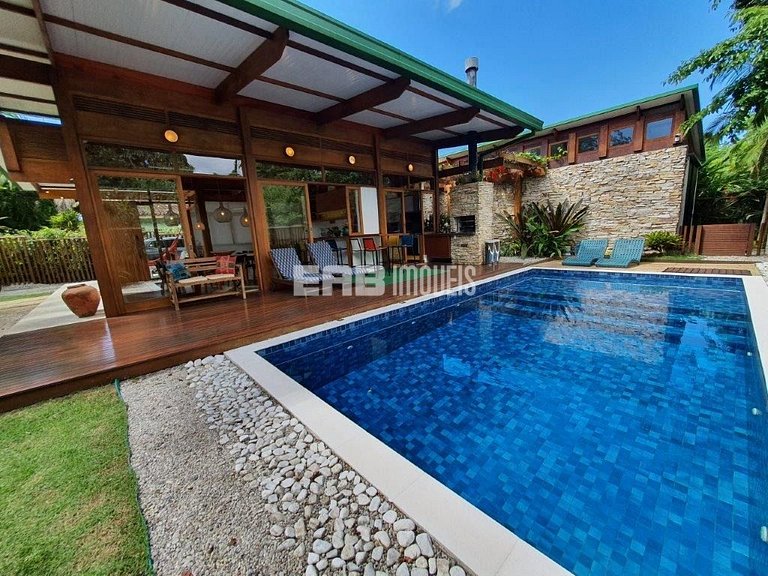 Casa para 6 pessoas na Praia de Itamambuca, Ubatuba