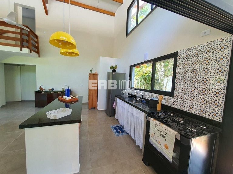 Casa na praia de Itamambuca