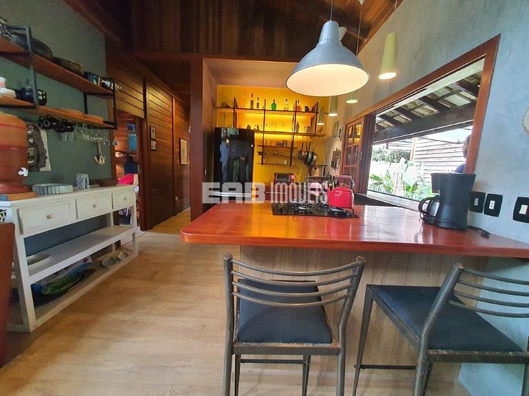 Charmosa casa de praia para locação em Itamambuca