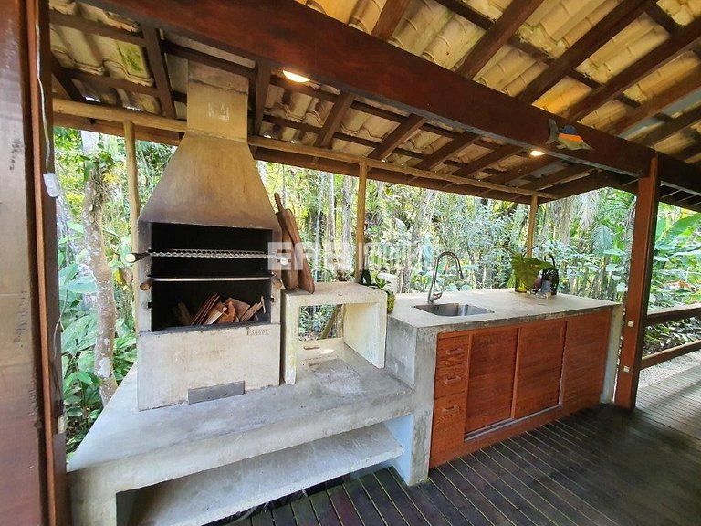 Charmosa casa de praia para locação em Itamambuca