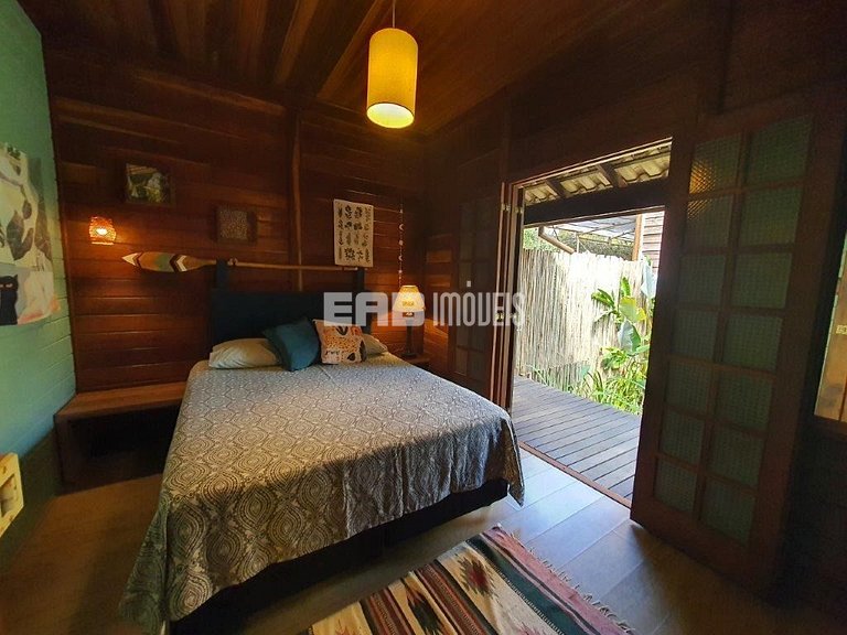 Charmosa casa de praia para locação em Itamambuca