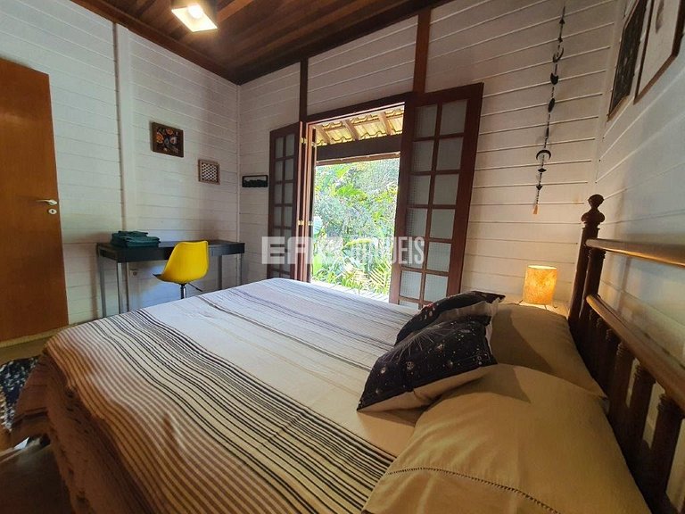 Charmosa casa de praia para locação em Itamambuca