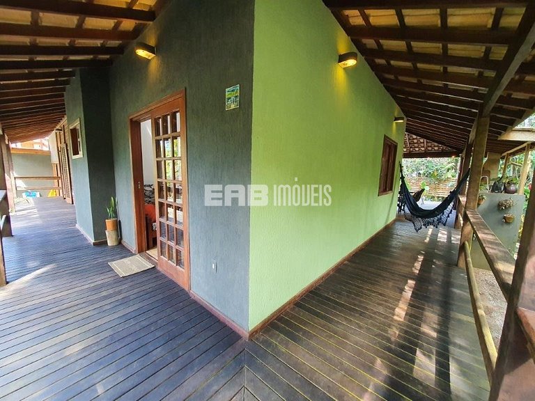 Charmosa casa de praia para locação em Itamambuca