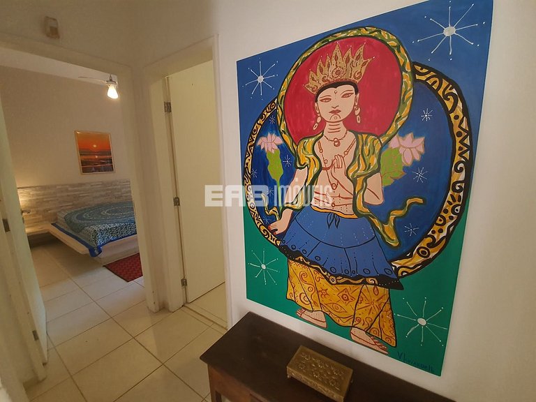 Casa com piscina, para 9 pessoas, a apenas 180m da praia