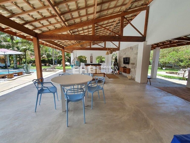Casa para até 18 pessoas, com 8 dormitórios, na praia de Ita