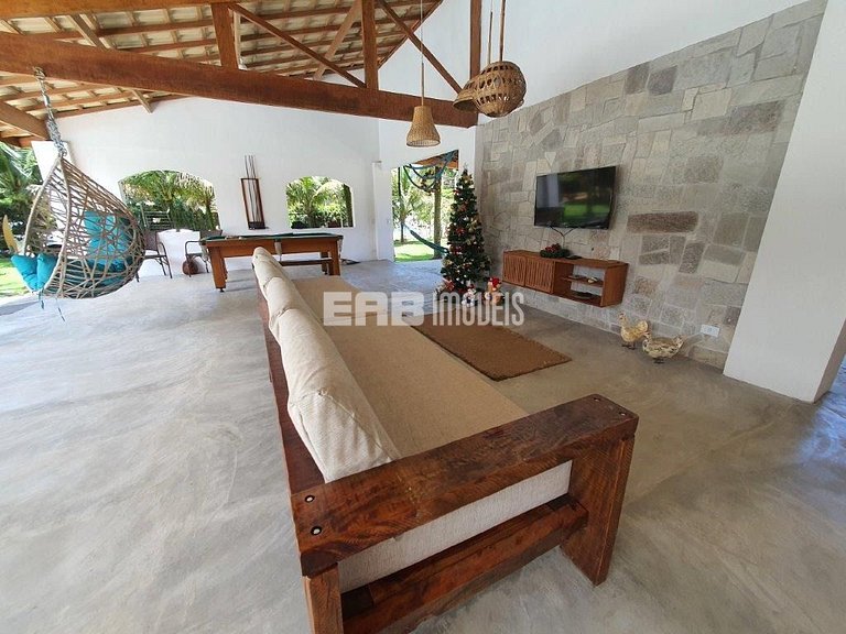 Casa para até 18 pessoas, com 8 dormitórios, na praia de Ita