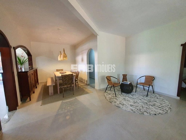 Casa para até 18 pessoas, com 8 dormitórios, na praia de Ita