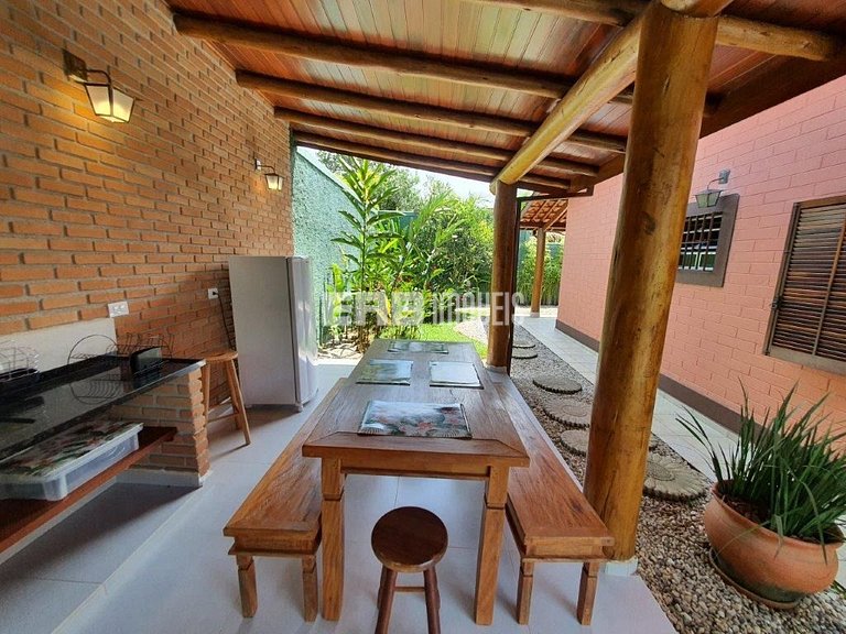 Casa térrea para 6 pessoas em Itamambuca