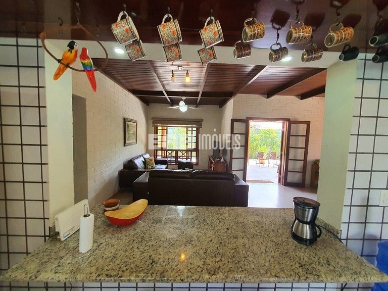 Casa térrea para 6 pessoas em Itamambuca