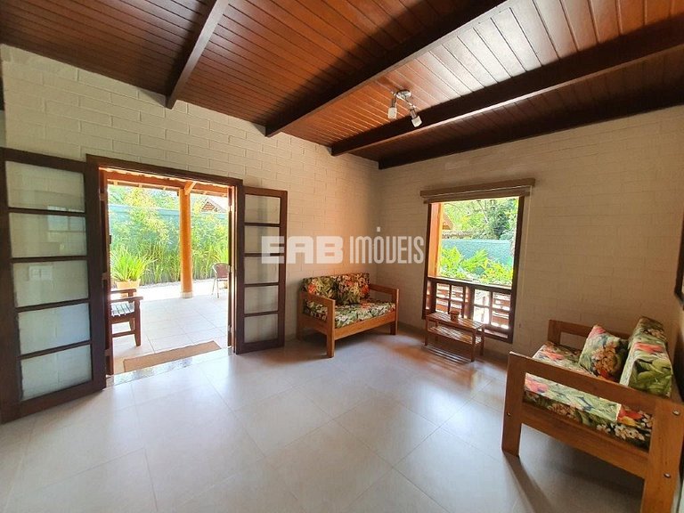 Casa térrea para 6 pessoas em Itamambuca