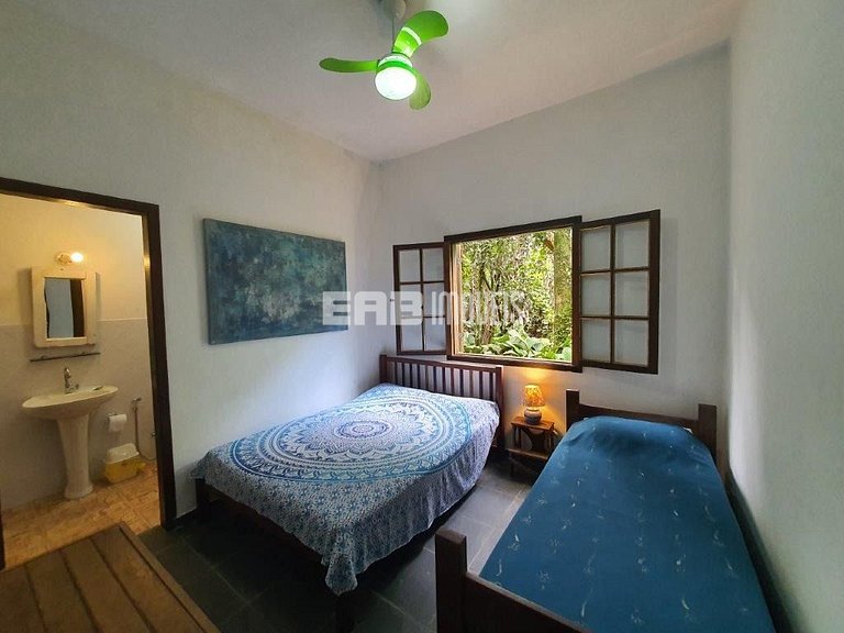 Casa com 8 suítes na Praia de Itamambuca, Ubatuba