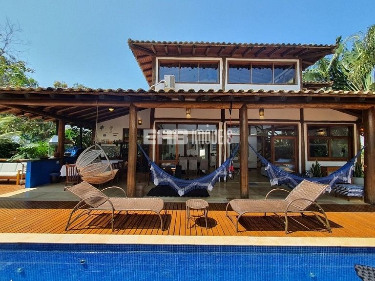 Casa para 8 pessoas a 50m da praia de Itamambuca