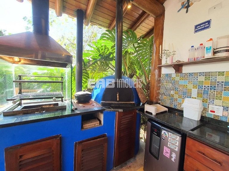 Casa para 8 pessoas a 50m da praia de Itamambuca