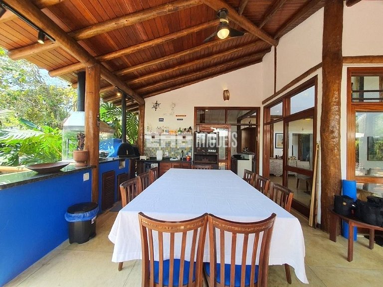 Casa para 8 pessoas a 50m da praia de Itamambuca