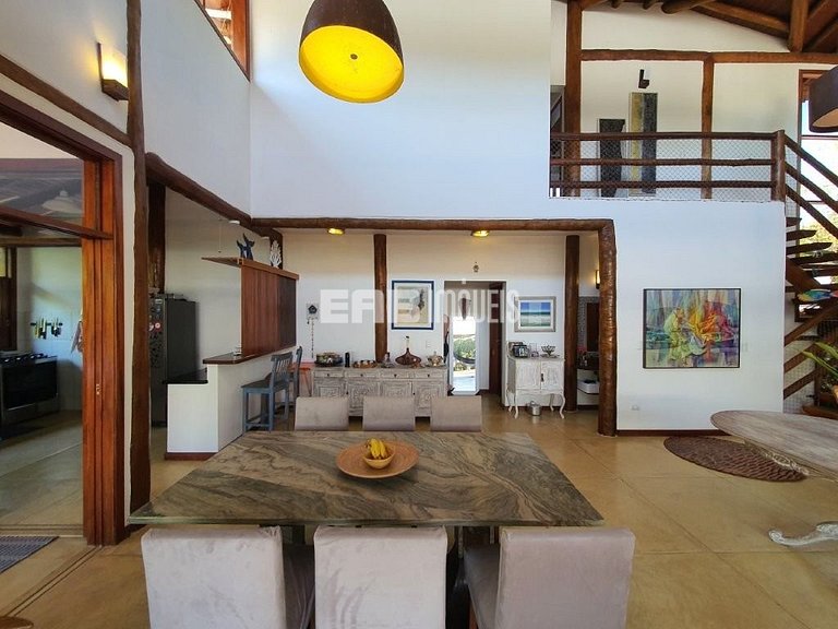 Casa para 8 pessoas a 50m da praia de Itamambuca