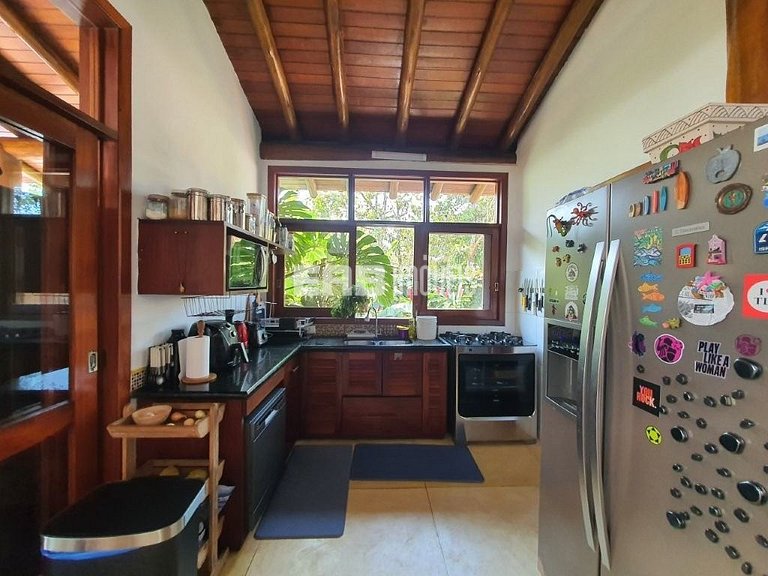 Casa para 8 pessoas a 50m da praia de Itamambuca