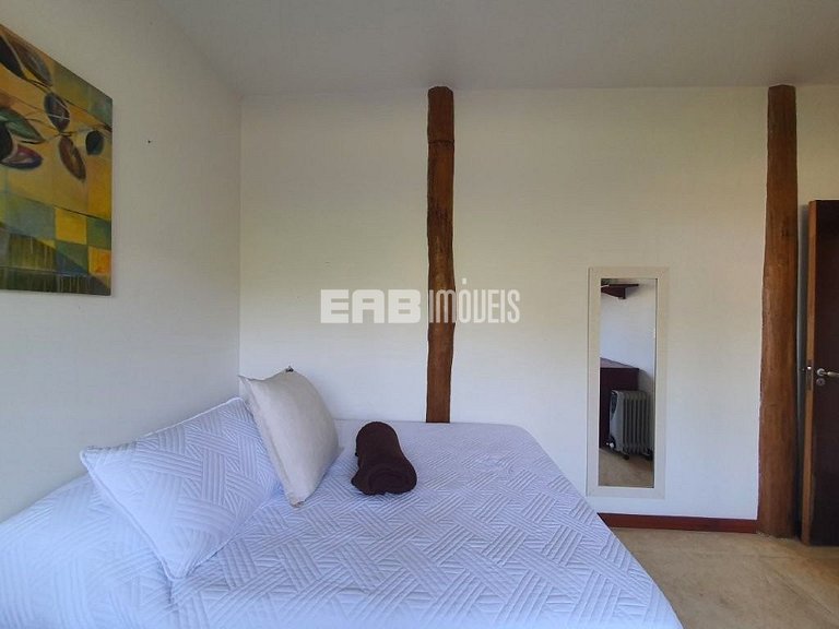 Casa para 8 pessoas a 50m da praia de Itamambuca