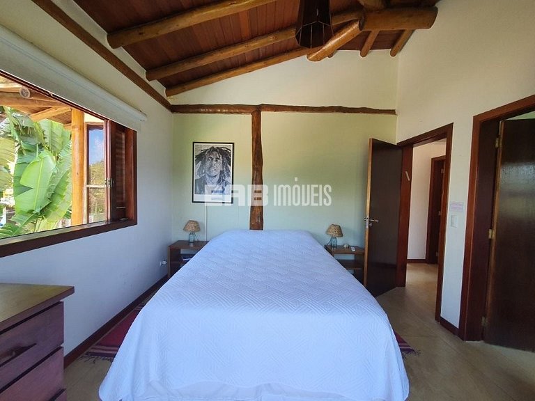 Casa para 8 pessoas a 50m da praia de Itamambuca