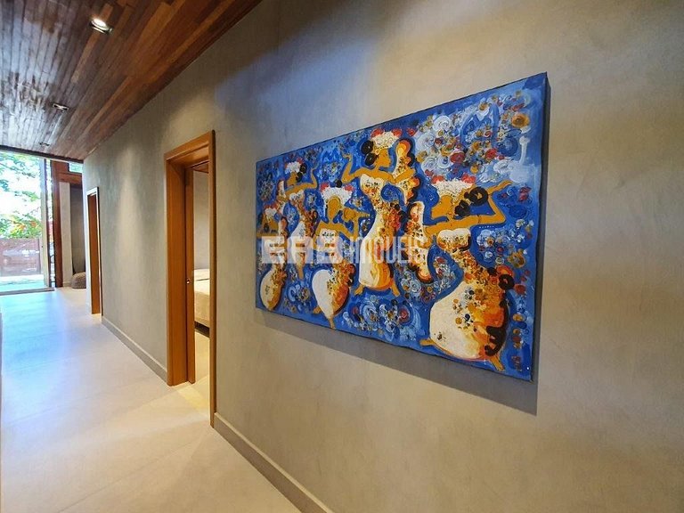 Casa de praia, com 5 suítes, ar e piscina