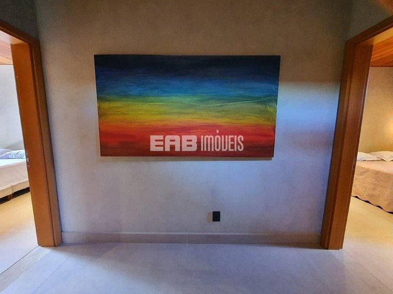 Casa de praia, com 5 suítes, ar e piscina