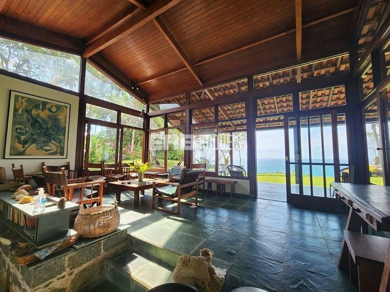 Casa na Praia do Félix com uma vista espetacular