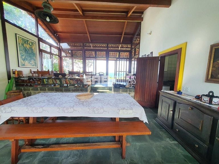 Casa na Praia do Félix com uma vista espetacular