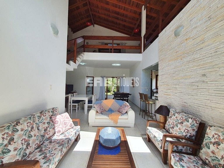 Casa com piscina na praia de Itamambuca, para 10 pessoas