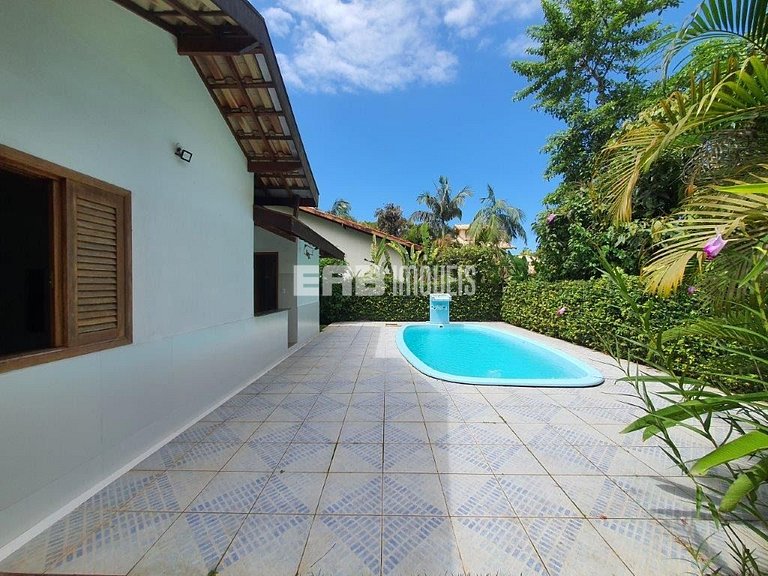 Casa com piscina na praia de Itamambuca, para 10 pessoas