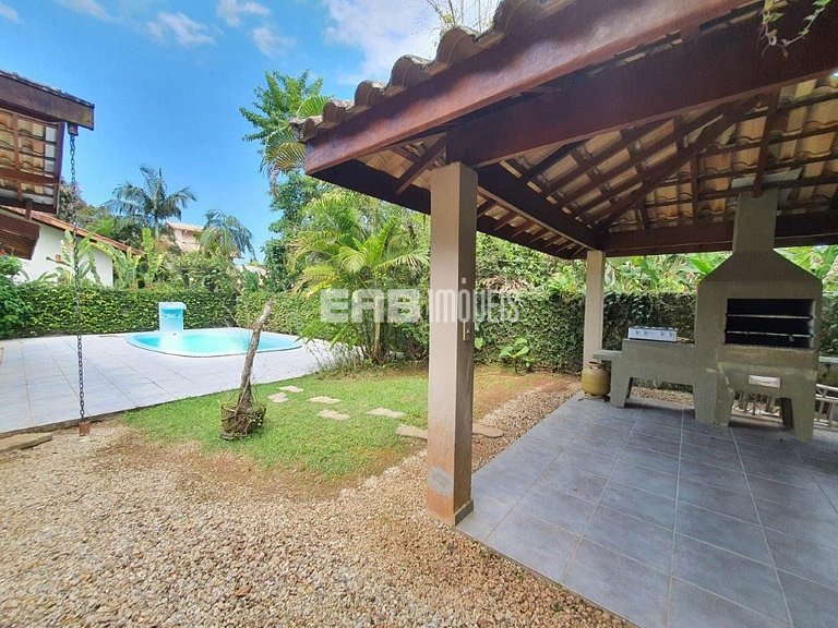 Casa com piscina na praia de Itamambuca, para 10 pessoas
