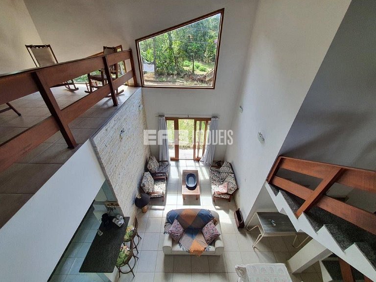 Casa com piscina na praia de Itamambuca, para 10 pessoas