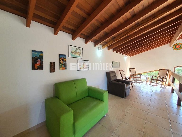 Casa com piscina na praia de Itamambuca, para 10 pessoas