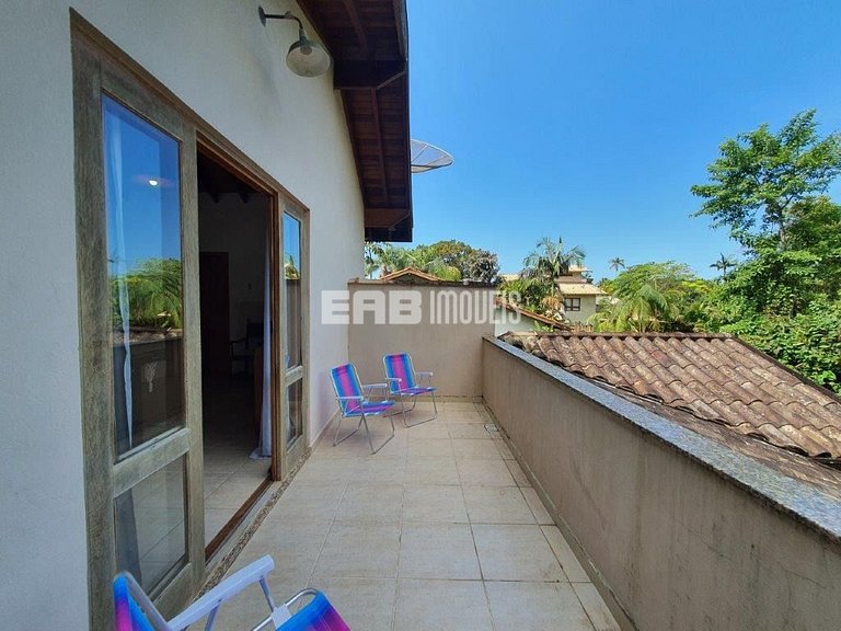 Casa com piscina na praia de Itamambuca, para 10 pessoas