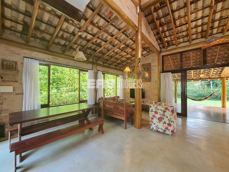 Linda casa para locação em Itamambuca, famosa praia de Ubatu