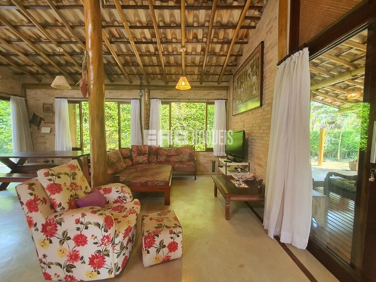 Linda casa para locação em Itamambuca, famosa praia de Ubatu