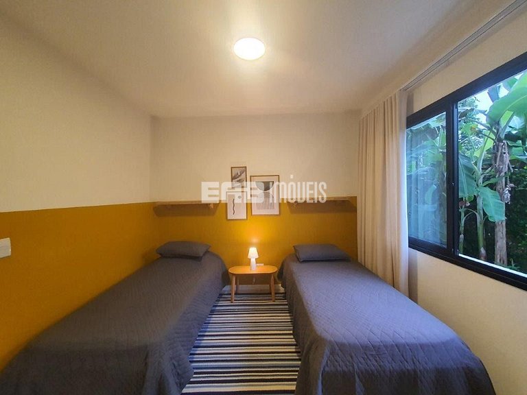 Casa moderna a 180m da praia de Itamambuca, Ubatuba