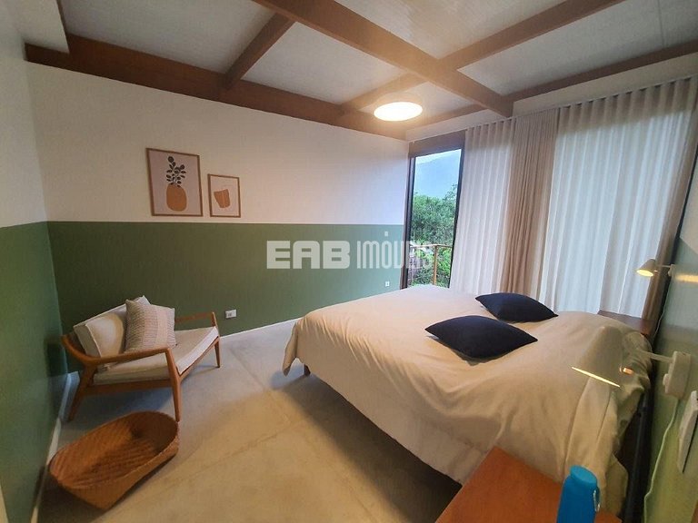 Casa moderna a 180m da praia de Itamambuca, Ubatuba