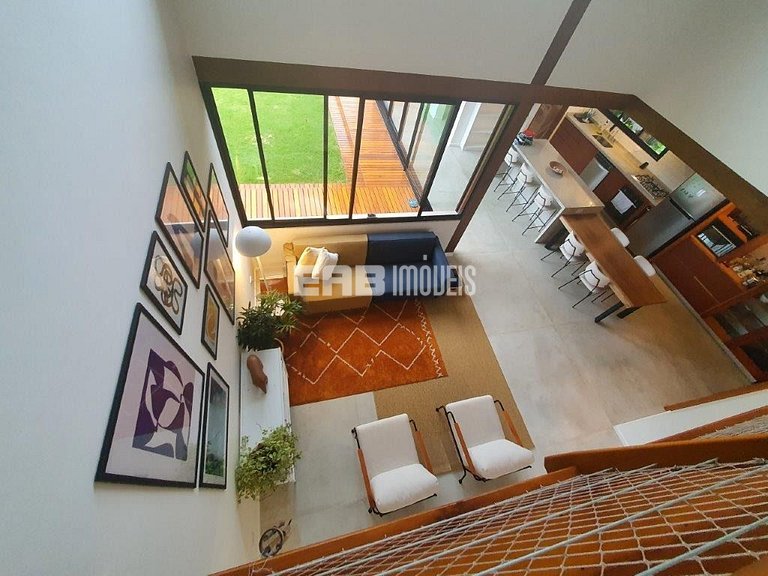 Casa moderna a 180m da praia de Itamambuca, Ubatuba