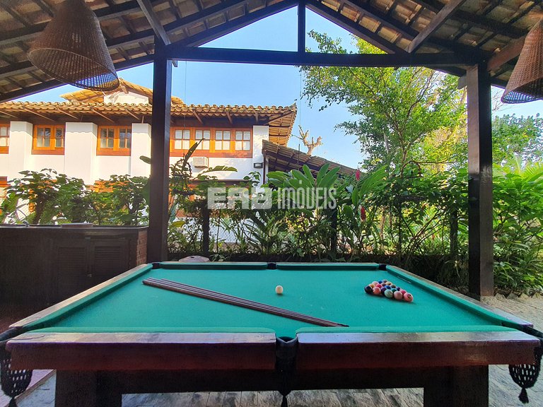 Casa com piscina para locação de temporada em Itamambuca, Ub