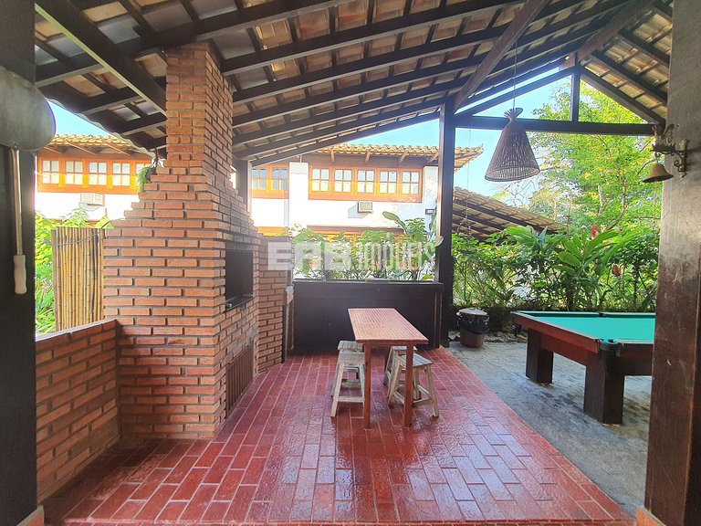 Casa com piscina para locação de temporada em Itamambuca, Ub