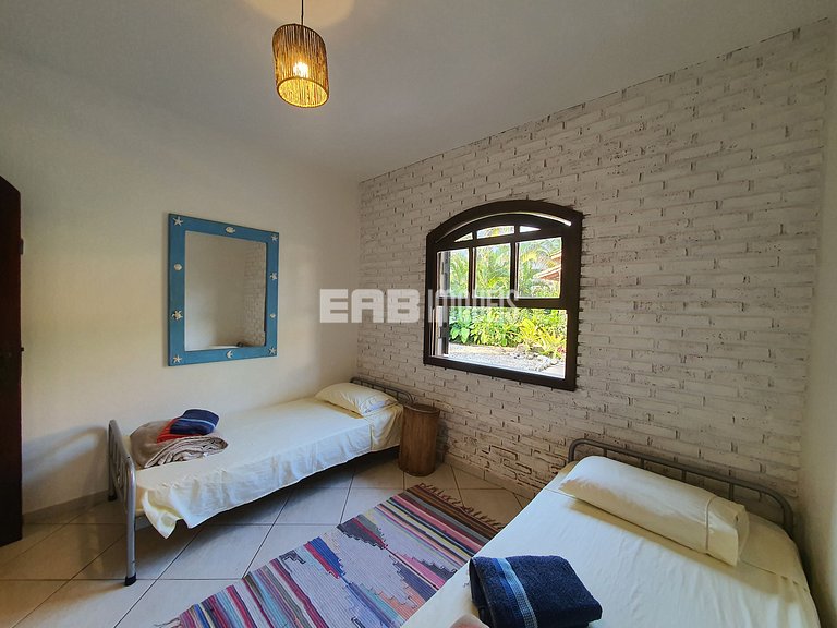 Casa com piscina para locação de temporada em Itamambuca, Ub