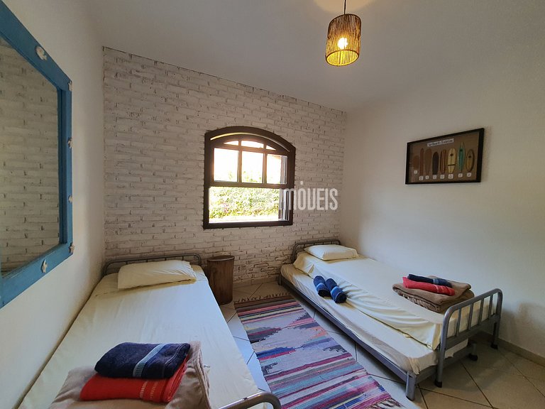 Casa com piscina para locação de temporada em Itamambuca, Ub