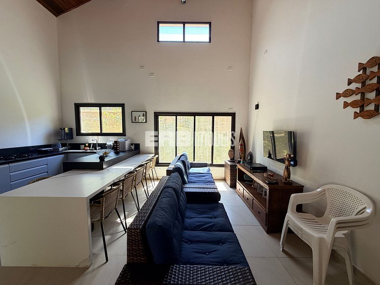 Casa de praia com piscina para até 6 pessoas em Itamambuca