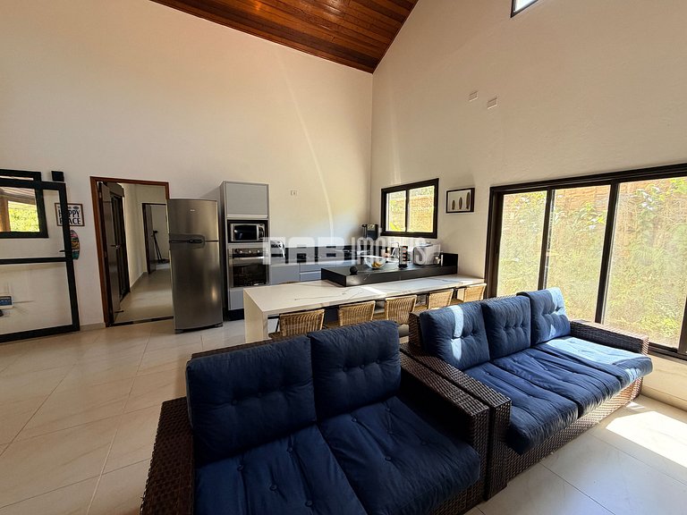 Casa de praia com piscina para até 6 pessoas em Itamambuca