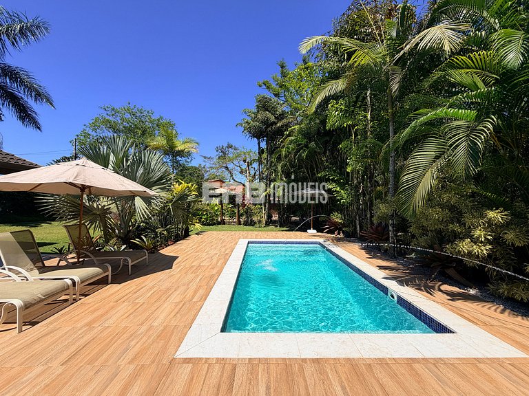 Casa de praia com piscina para até 6 pessoas em Itamambuca