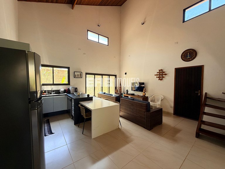 Casa de praia com piscina para até 6 pessoas em Itamambuca